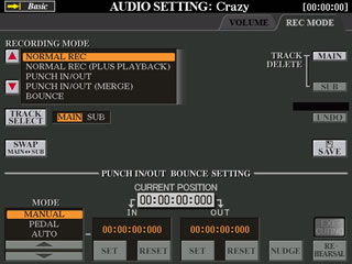 AUDIO SETTING SAVE